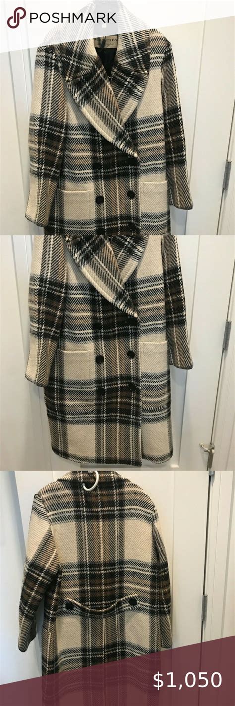 burberry halliday plaid double breasted wool coat|net a porter Burberry jacket.